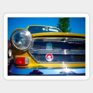 Austin 1100, vintage restored British Car Sticker